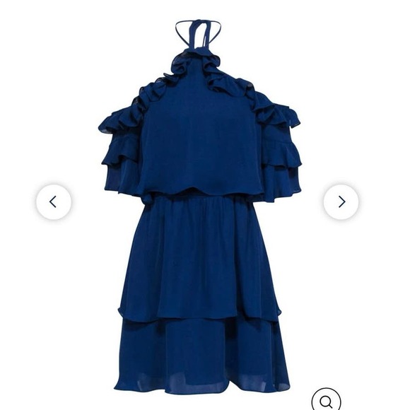 Parker Ruffled Halter Top dress size Small - Picture 1 of 4